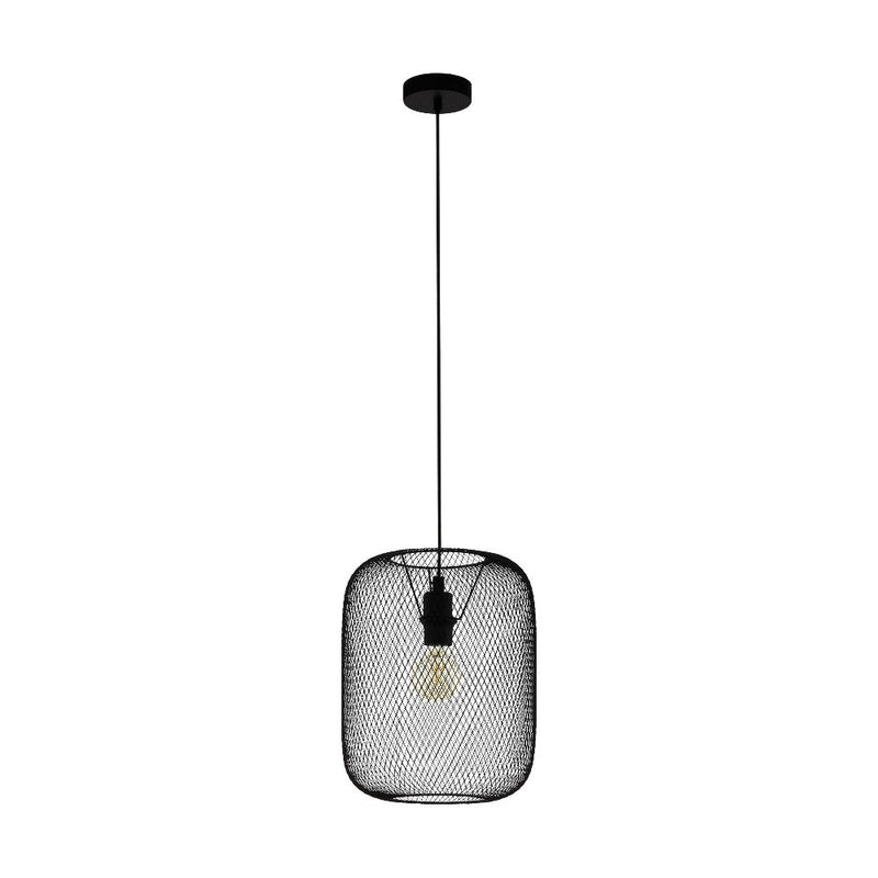 Wrington 1 Light Large Pendant Black - 43331N