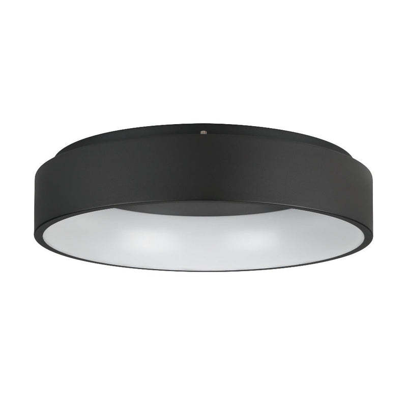 MARGHERA 2 Surface Mounted Downlight 32W Black Steel 3000K - 390051