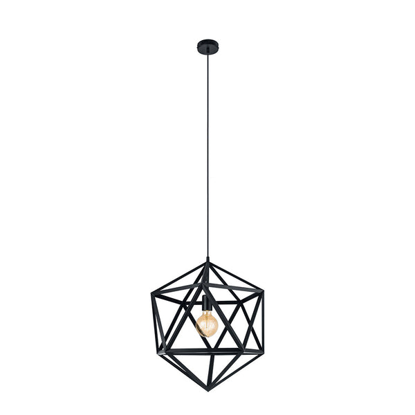 Embleton Pendant Light W460mm Black Steel - 49762N