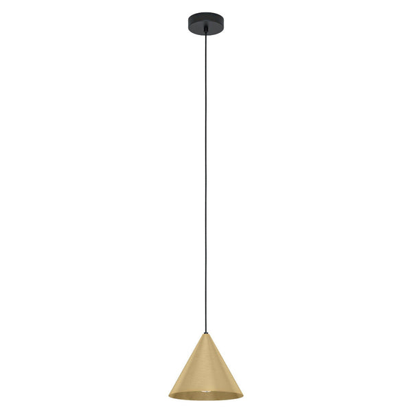 NARICES Pendent Light Black / Brushed Brass Steel - 99591N