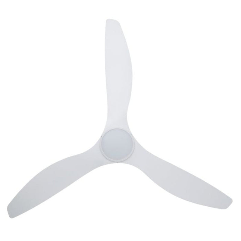 Surf DC Ceiling Fan 60" Matt White LED Light Matt White - 20550201