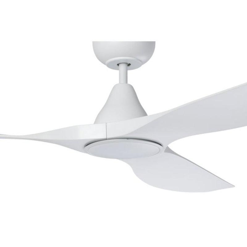 Surf DC Ceiling Fan 60" Matt White LED Light Matt White - 20550201