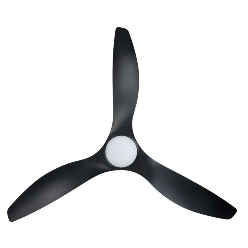 Surf DC Ceiling Fan 60" Matt Black LED Light Matt Black - 20550202