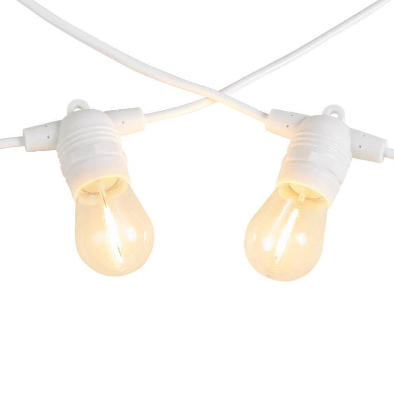 Festoon 10 Lights 12V L8000mm White Plastic 2700K - 205973