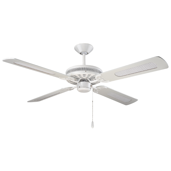 Majestic AC Ceiling Fan 52" Coolah White Blades - 830