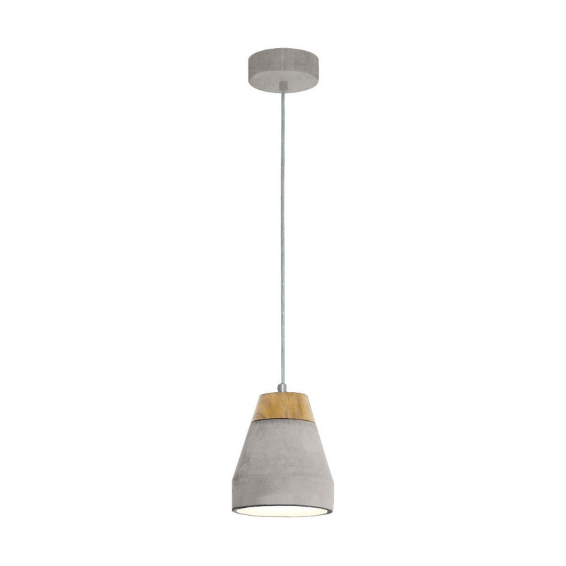 Tarega 1 Light Pendant Brown & Grey - 95525