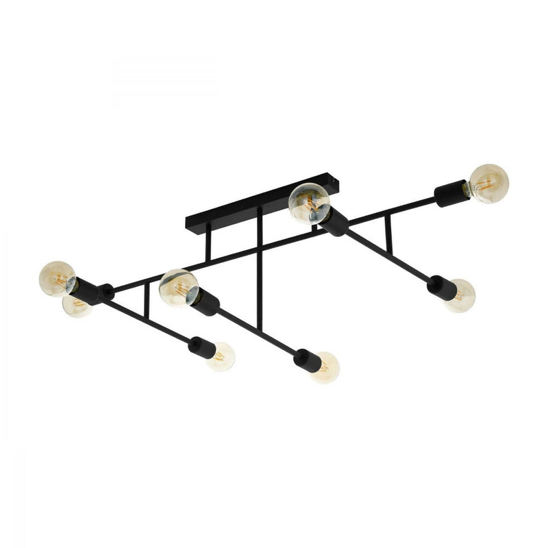 Belsiana 8 Light Ceiling Black - 98035