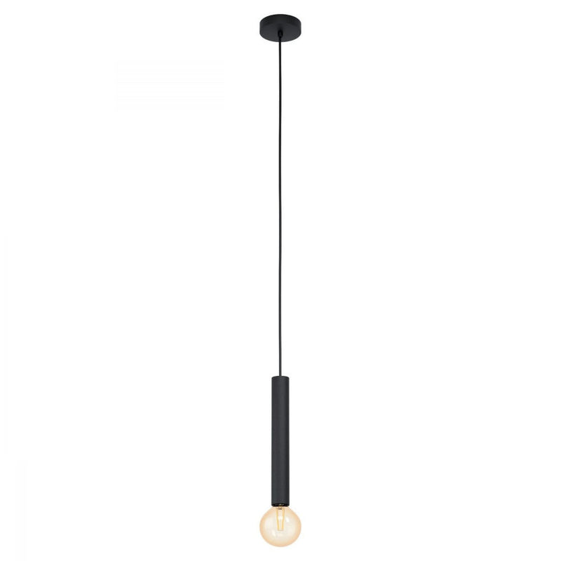 Cortenova 1 Light Pendant Black 105mm - 98056N