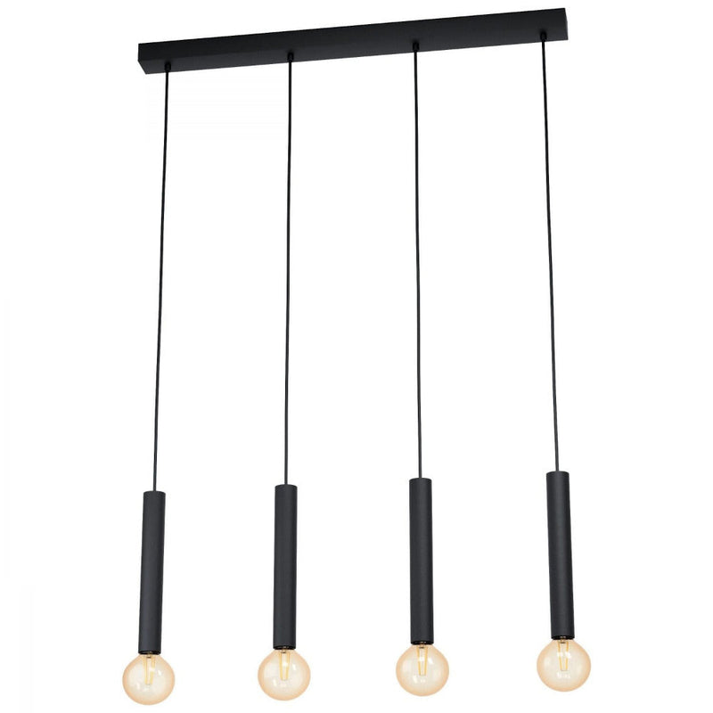 Buy Pendant lights australia - Cortenova 4 Light Pendant Black - 98057