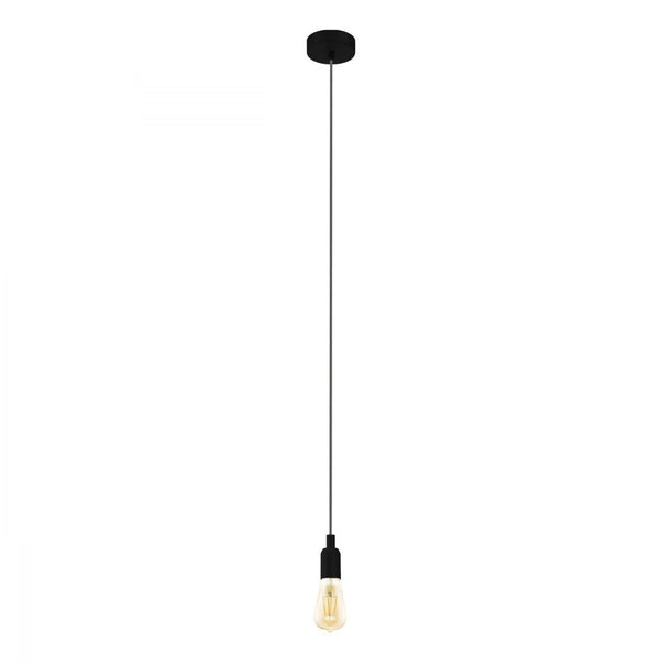 Adri 1 Light Pendant Black - 98063N