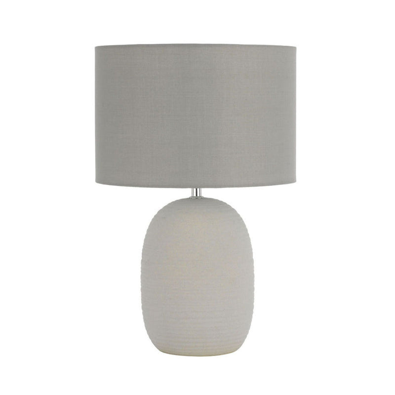 Arbro 1 Light Ceramic Table Lamp Grey - ARBRO TL-GY