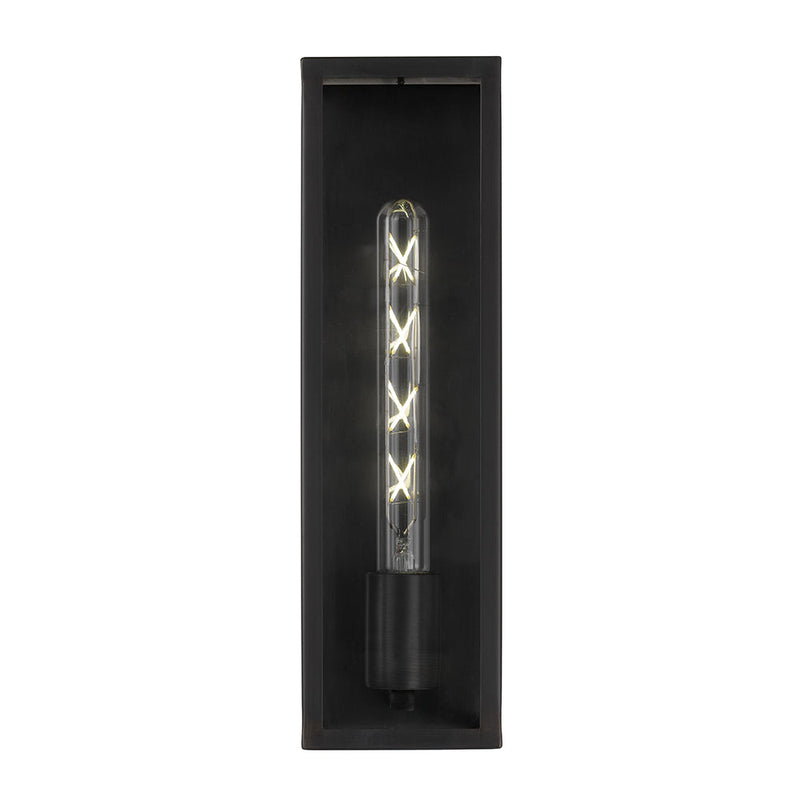 Arzano 1 Light Wall Light Large Black - ARZANO WB35-BK