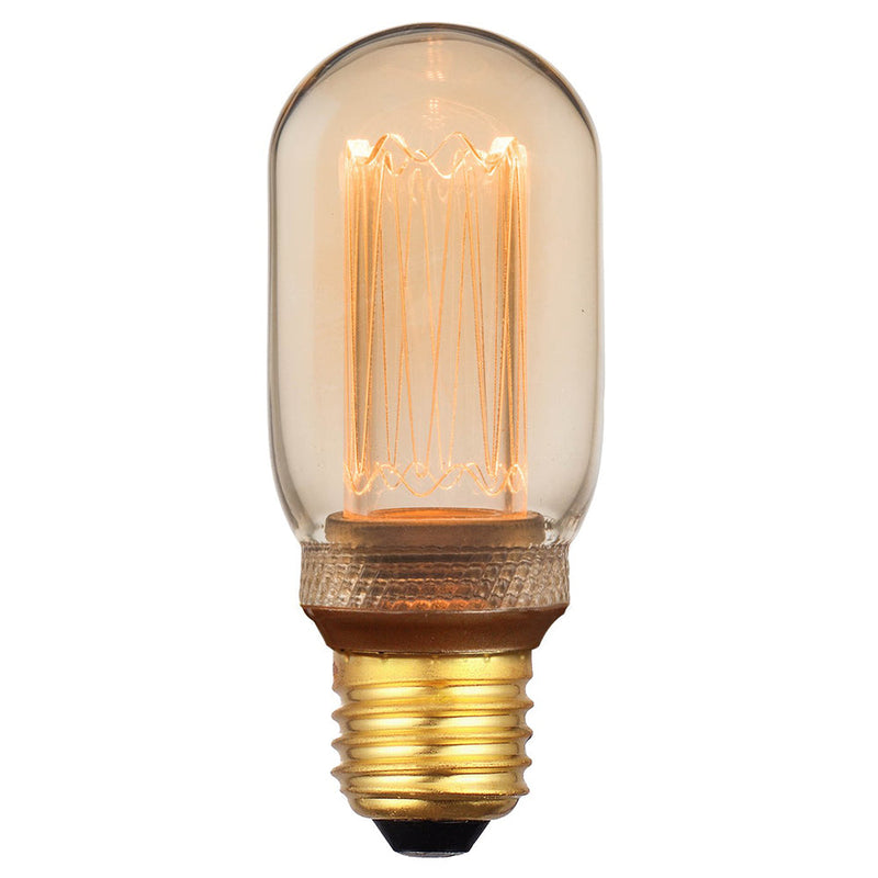 Retro T45 Incandescent Filament Globe ES 240V 3.5W Gold Glass 1800K - 2080142758