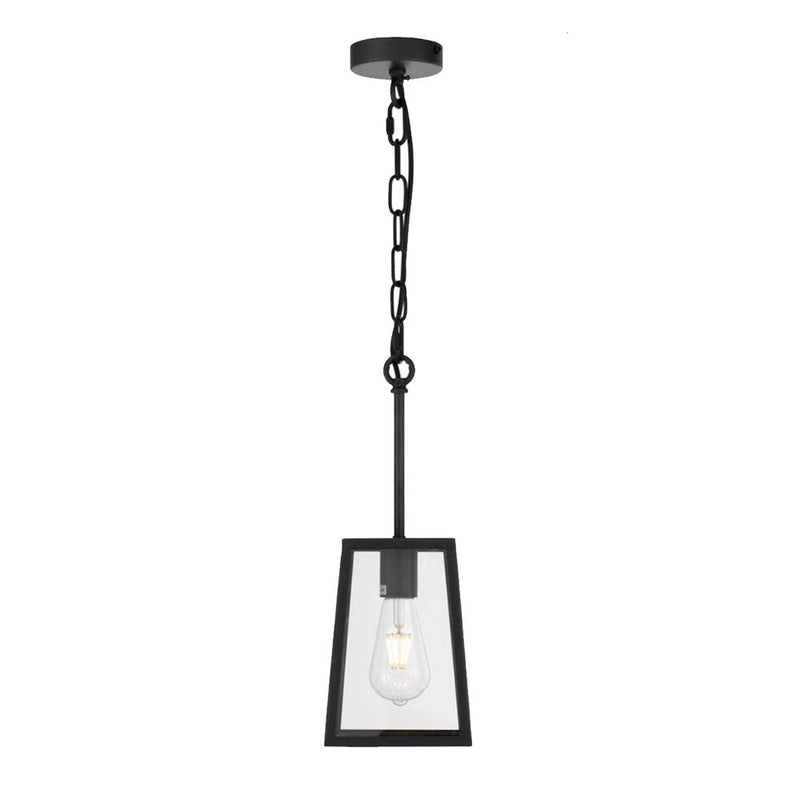 Cantena 1 Light Small Pendant Black  - CANTENA PE15-BK