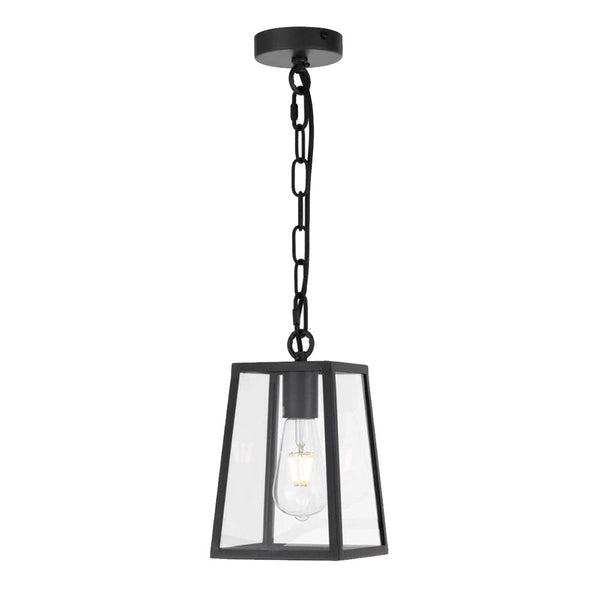 Cantena 1 Light Small Pendant Black  - CANTENA PE15-BK