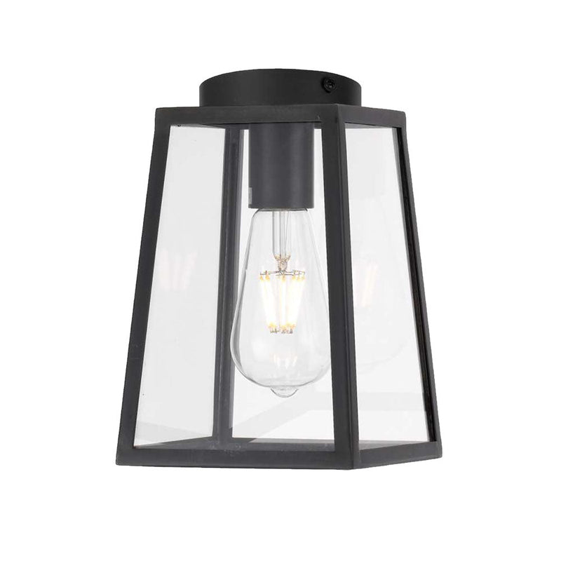 Cantena 1 Light Small Pendant Black  - CANTENA PE15-BK