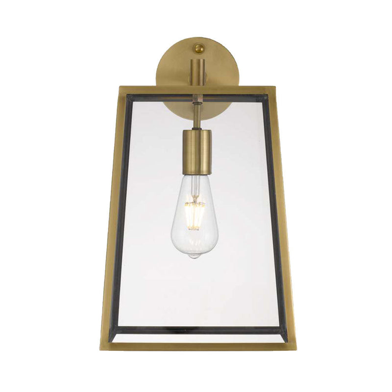 Cantena 1 Light Large Wall Light Antique Brass - CANTENA WB25-AB