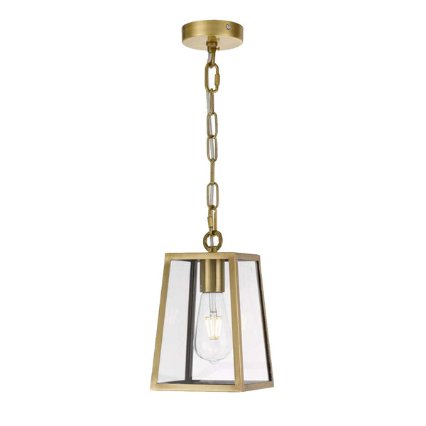 Cantena 1 Light Small Pendant Antique Brass - CANTENA PE15-AB