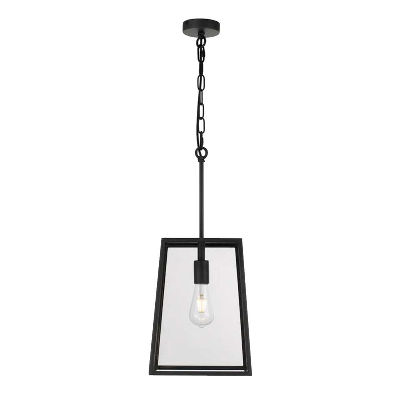 Cantena 1 Light Large Pendant Black - CANTENA PE25-BK