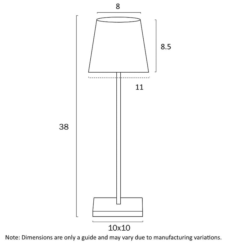 Clio Table Lamp White 3000K - CLIO TL-WH