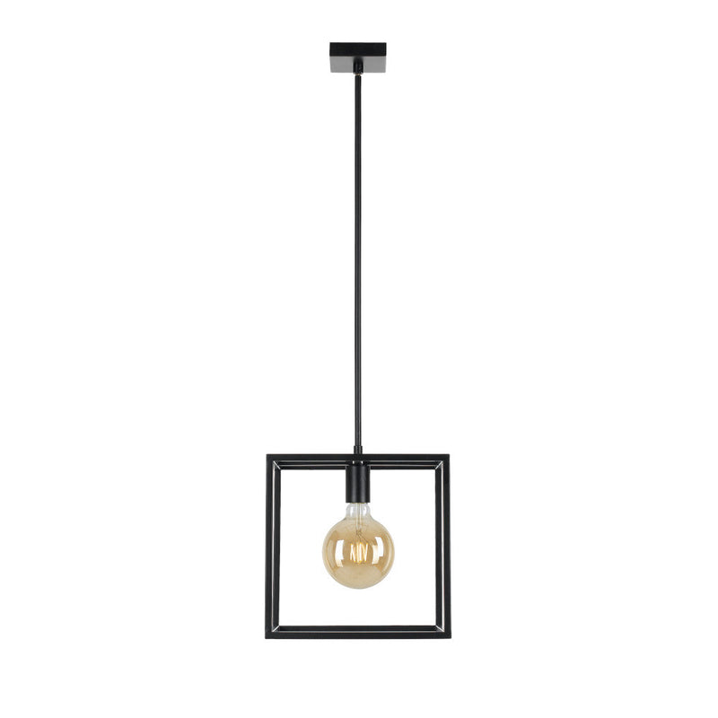 Collins 1 Light Pendant Black Matt - COLLINS PE1-BK