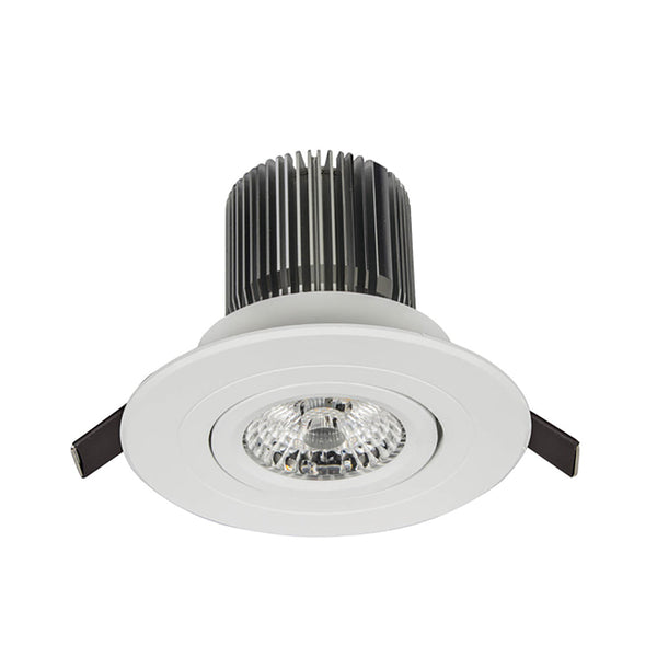 Comet Centre Tilt Recessed LED Downlight Dimmable White 10W TRI - COMET04