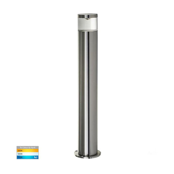 Highlite Bollard Light 12V Titanium Aluminium 3CCT - HV1602T-TTM