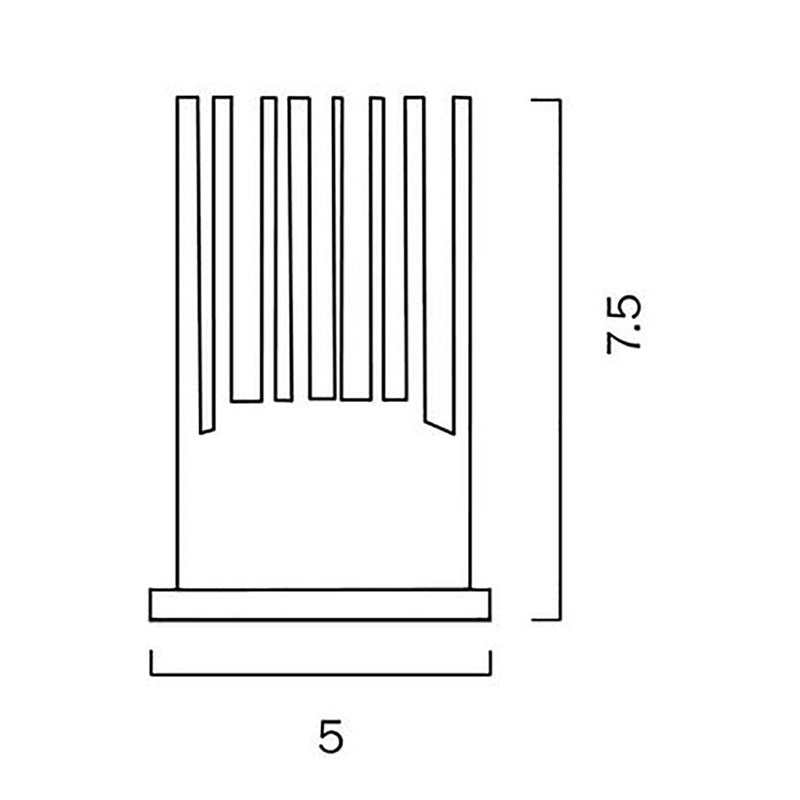 LED Module Black Aluminium 3000K - MDL-16D-83SUN