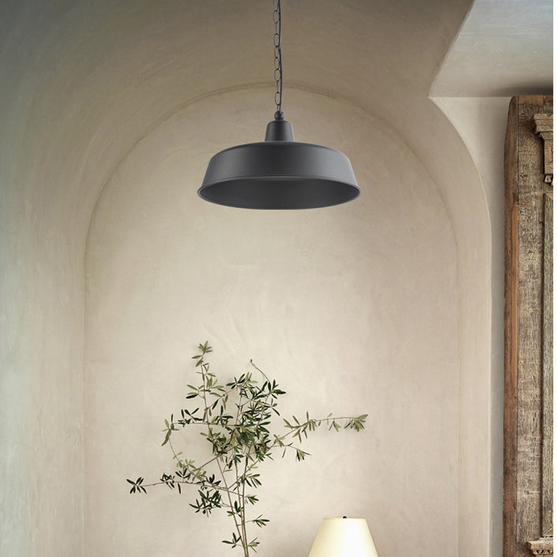 Deksel Pendant Light Black Aluminium - DEKSEL06