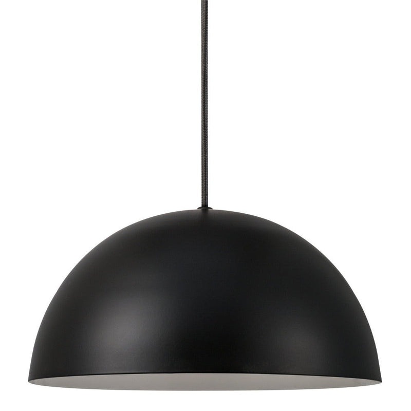 Ellen 1 Light 300mm Pendant Black - 48563003