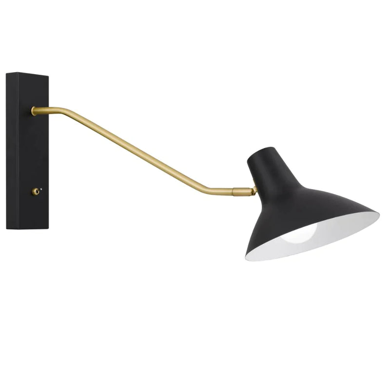 Farbon Long Wall Lights Black Metal - FARBON WBL-BK