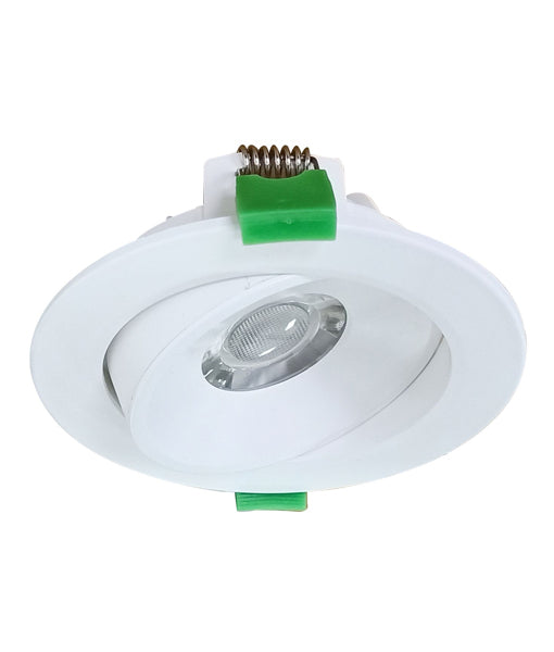 FIREFLY LED Gimbal Dimmable Tri-CCT Recessed Downlight White 8W - FIREFLY01A