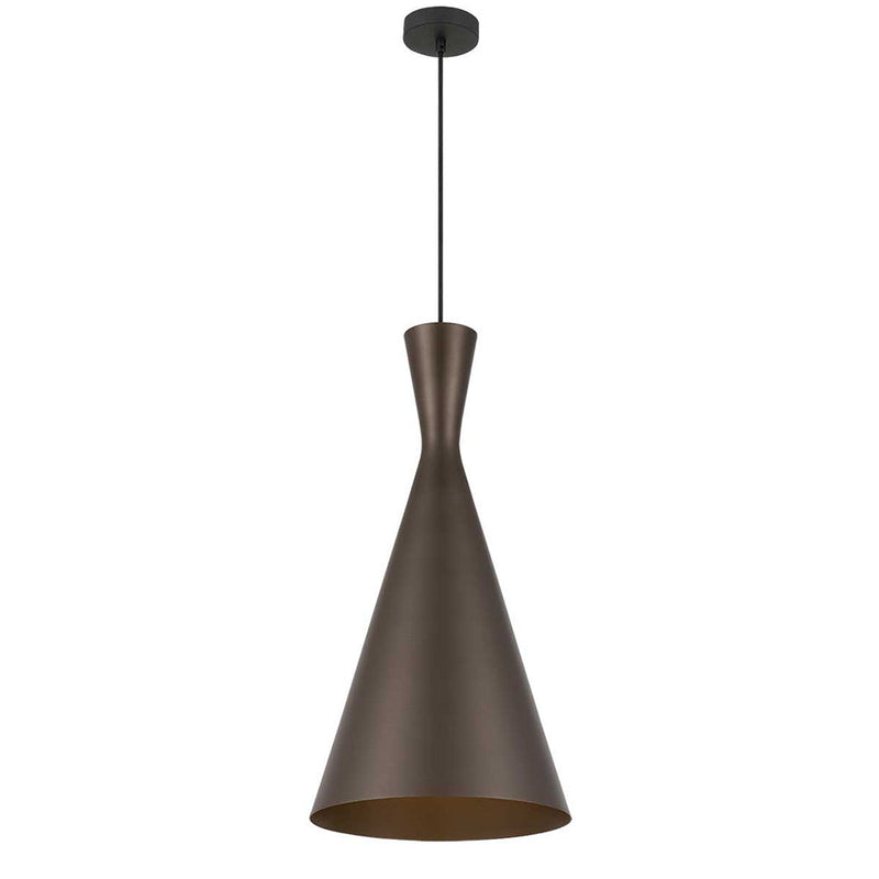 Flero 30 1 Light Pendant Bronze - FLERO PE30-BZB