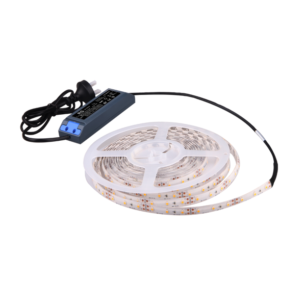 Flexi LED Strip Light Kit L10000mm 6W IP65 3000K - FLP24V10M/WW/SS0