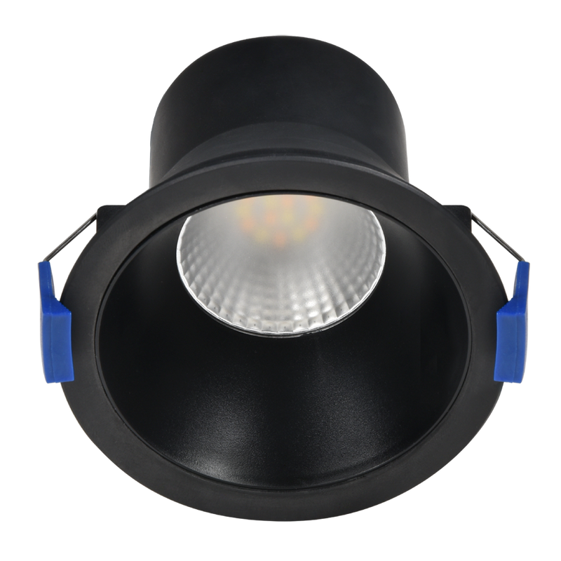 Marklite Recessed LED Downlight Black Polycarbonate 3CCT - 171014BK