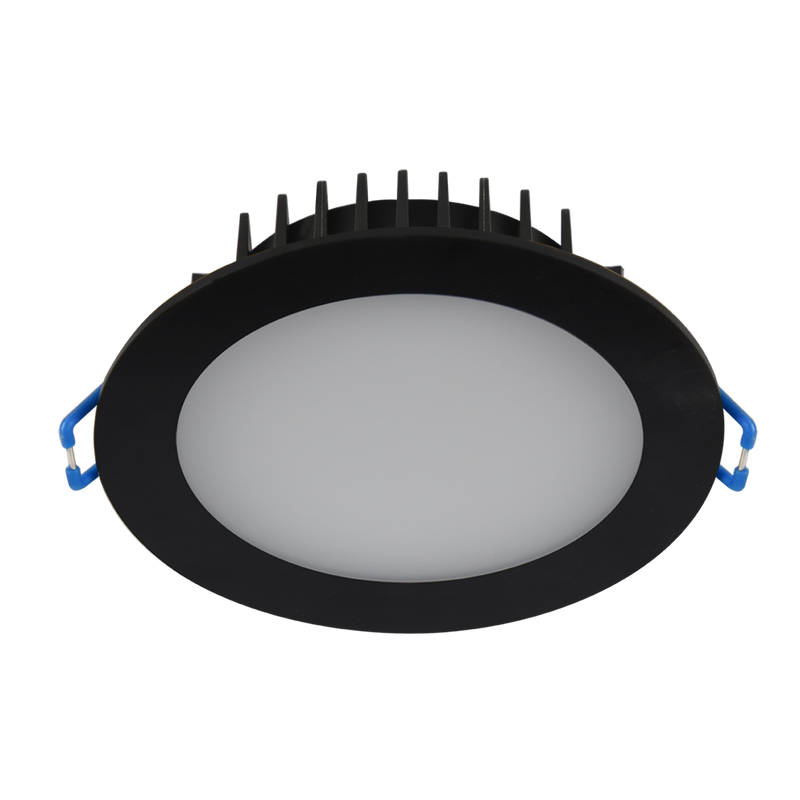 TriValite Recessed LED Downlight Black Metal 3CCT - 172083BK