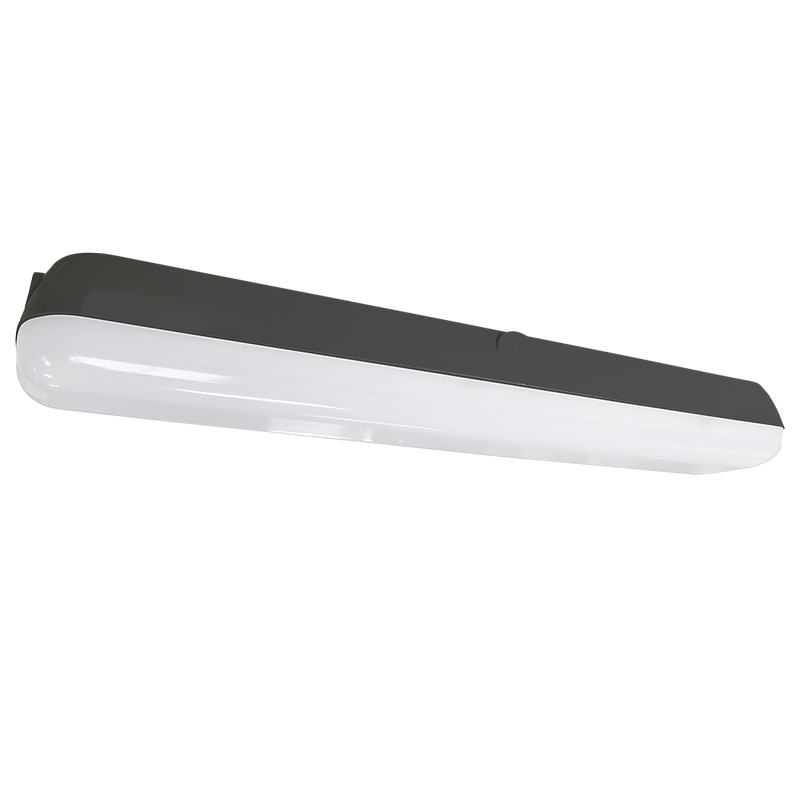 Gibraltar LED Batten Light 15W Grey Polycarbonate 3CCT - SL9722/15TC