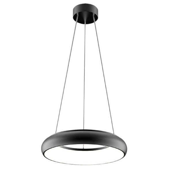 Halo LED Pendant Black Polycarbonate 3000K - SPL3000/40WW