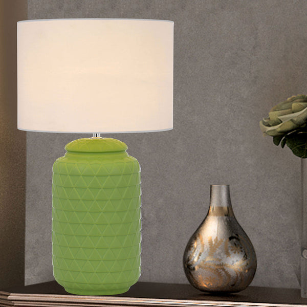 Heshi Table Lamp W300mm Green Ceramic - HESHI TL-GNWH