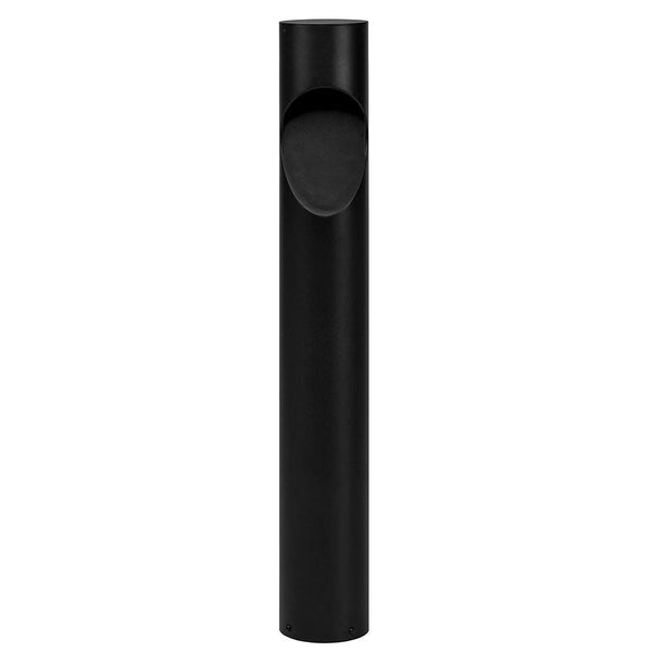 Fedor Round Bollard Light H925mm Black Aluminium 3 CCT - HV1631T-BLK-240V-RND