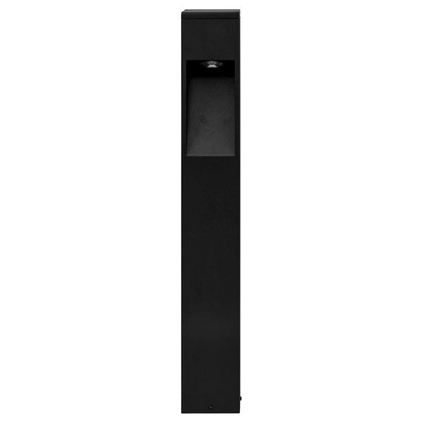 Fedor Square Bollard Light H925mm Black Aluminium 3 CCT - HV1631T-BLK-240V-SQ