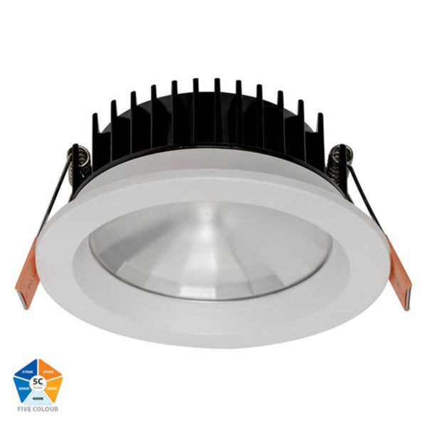 Ora Fixed LED Downlight White 5CCT - HV5531T-WHT