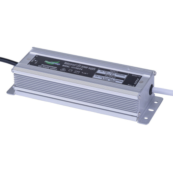 LED Driver 100W 24V DC W67.5mm Weatherproof Silver - HV9654-24V