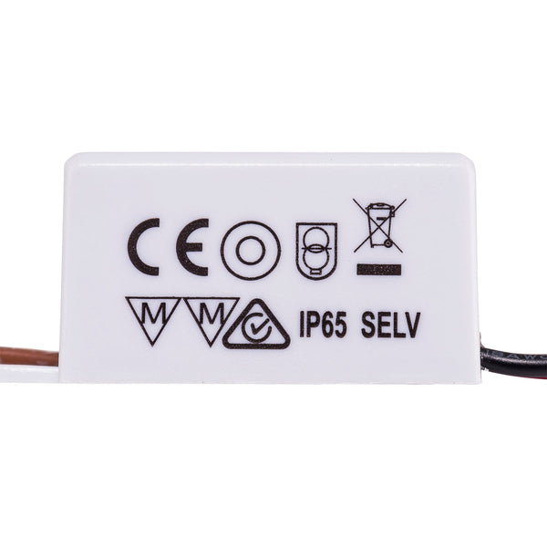 LED Driver White Plastic  4W 24V DC - HV9665-24V4W