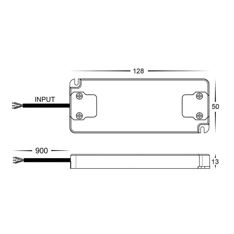 Indoor Constant Voltage LED Driver 12V 20W - HV9666-12V20W