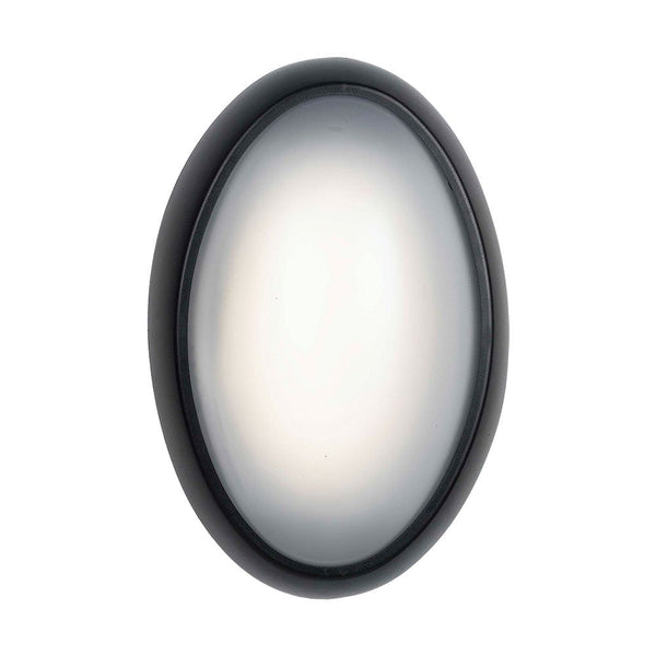 Andra LED Oval Bunker Light 4000K IP65 Black - ANDRA EX8-BK