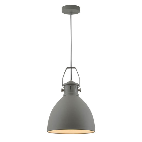 Buy Pendant lights australia - Fabrica 1 Light Pendant 305mm Grey - FABRICA PE30-GY