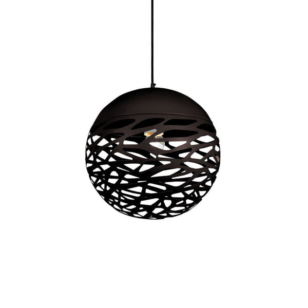 Buy Pendant lights australia - Farina 1 Light Ball Pendant 400mm Bronze - FARINA PEB40-BZ