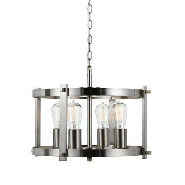 Buy Pendant lights australia - Finley 4 Light Pendant Nickel Matt - FINLEY PE46-NK