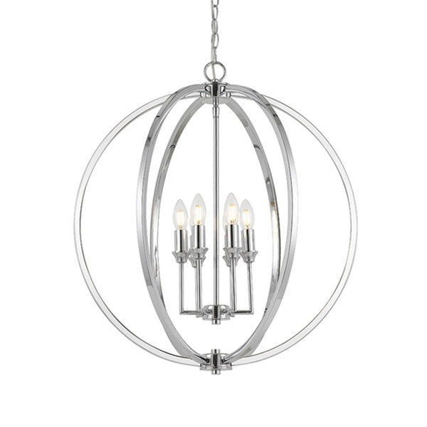 Buy Pendant lights australia - Kendall 6 Light Pendant Chrome - KENDALL PE6-CH